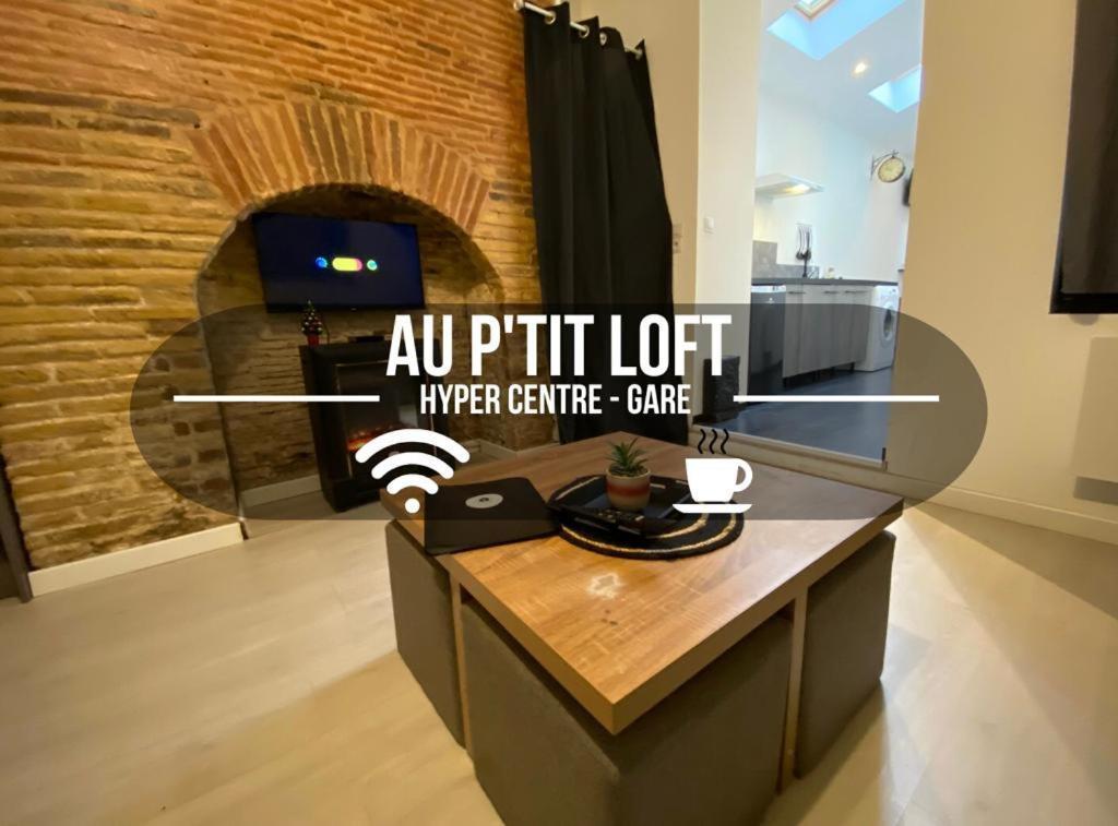 Au P'Tit Loft - Wifi Fibre - Orange Tv - Hyper Centre - Gare Appartement Troyes Buitenkant foto